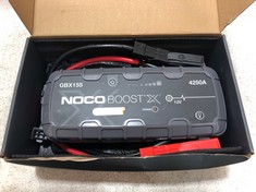 NOCO GBX155 BOOST X 4250A 12V ULTRASAFE PORTABLE LITHIUM JUMP STARTER - RRP £405