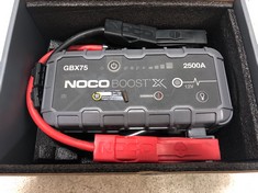 NOCO GBX75 BOOST X 2500A 12V ULTRASAFE PORTABLE LITHIUM JUMP STARTER - RRP £275