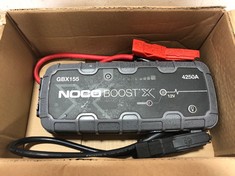 NOCO GBX155 BOOST X 4250A 12V ULTRASAFE PORTABLE LITHIUM JUMP STARTER - RRP £405