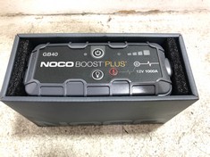 NOCO GB40 BOOST PLUS 1000A 12V ULTRASAFE PORTABLE LITHIUM JUMP STARTER - RRP £115