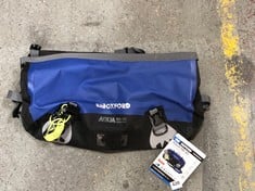 OXFORD AQUA ROLL BAG BLACK/BLUE RB-30