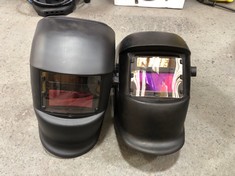 2 X SIEGEN TOOLS BY SEALEY AUTO DARKENING WELDING HELMET SHADE 9-13 S01001 - TOTAL RRP £112