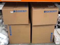 2 X GEBERIT HDPE 110 X 50MM ECCENTRIC REDUCER 367.561.16.1 TO INCLUDE 2 X GEBERIT HDPE 110 X 95MM ECCENTRIC REDUCER 367.581.16.1