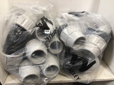 ASSORTED PLASSON WASTE PIPE FITTINGS