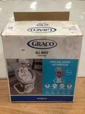 GRACO ALL WAYS SOOTHER 2-IN-1 BABY SWING & ROCKER - RRP Â£174