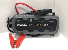 NOCO GB150 BOOST PRO 3000A 12V ULTRASAFE PORTABLE LITHIUM JUMP STARTER - RRP £329