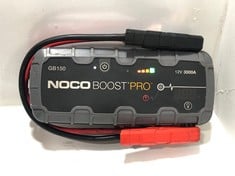 NOCO GB150 BOOST PRO 3000A 12V ULTRASAFE PORTABLE LITHIUM JUMP STARTER - RRP £329