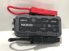 NOCO GBX75 BOOST X 2500A 12V ULTRASAFE PORTABLE LITHIUM JUMP STARTER - RRP £275