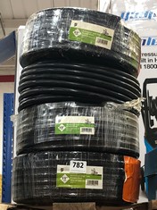 4 X ASPEN PUMPS XTRA PVC BRAIDED TUBE ⅜" X 30M BLACK AX5111