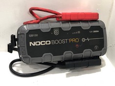 NOCO GB150 BOOST PRO 3000A 12V ULTRASAFE PORTABLE LITHIUM JUMP STARTER - RRP £329