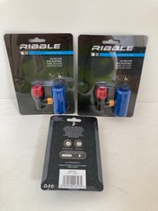 20 X RIBBLE CO2 INFLATOR WITH ADJUSTABLE FLOW, INCLUDING CARTRIDGE COVER RRP: £6.99 EACH