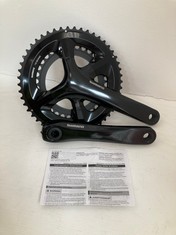 SHIMANO FC-RS510 DOUBLE CHAINSET 50/34T 175MM IN BLACK RRP: £124.99