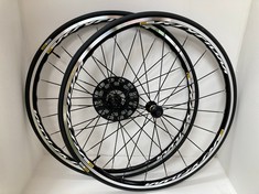 MAVIC KSYRIUM ELITE WHEELSET WITH TYRES RRP:£256