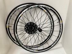 MAVIC KSYRIUM ELITE WHEELSET WITH TYRES RRP:£256