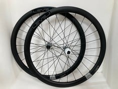 LEVEL RB40 PRO CARBON 40/40 MM RIM CLINCHER WHEELSET RRP:£599.99