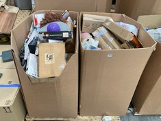 PALLET OF ASSORTED ITEMS TO INCLUDE PURE HEALTH EXERCISE BALL TO INCLUDE ROLLED YOGA MAT IN PINK (KERBSIDE PALLET DELIVERY)