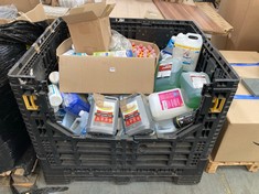 PALLET OF ASSORTED LIQUIDS TO INCLUDE CRC EVAPO RUST SAFE RUST REMOVER 5L (COLLECTION ONLY)