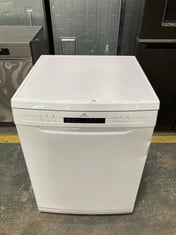 NEW WORLD FREESTANDING FULL SIZE DISHWASHER IN WHITE - MODEL NO. NW60DWFSW - RRP £289