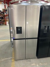 HISENSE FREESTANDING AMERICAN STYLE 4 DOOR FRIDGE FREEZER IN STAINLESS STEEL WITH WATER DISPENSER - MODEL NO. RQ560N4WCF - RRP £880