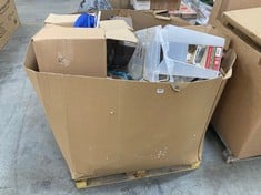 PALLET OF ASSORTED ITEMS TO INCLUDE ULTRA POWER HIGH VOLTAGE FLYING INSECT KILLER (KERBSIDE PALLET DELIVERY)