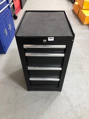 ADVANCED 4 DRAWER SIDE TOOLS CABINET IN BLACK - ITEM CODE. 570561 - RRP £124