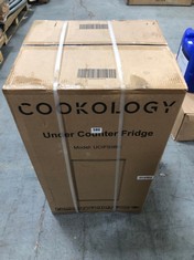 COOKOLOGY UNDER COUNTER FRIDGE IN BLACK - MODEL NO. UCIF93BK - RRP £130