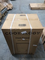 COOKOLOGY CHEST FREEZER IN BLACK - MODEL NO. CCFZ99BK - RRP £139