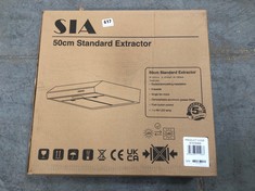 SIA 50CM STANDARD EXTRACTOR - MODEL NO. STE50SS