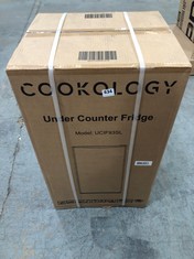 COOKOLOGY UNDER COUNTER FRIDGE - MODEL NO. UCIF93SL - RRP £130