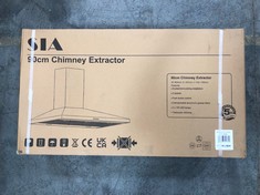 SIA 90CM CHIMNEY EXTRACTOR - MODEL NO. CHL90BL