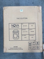 THE CLIFTON NOVA WATER FEATURE WITH LIGHTS - MODEL NO. NOV-34-351