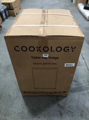 COOKOLOGY TABLE TOP FRIDGE - MODEL NO. MFR67BK - RRP £110