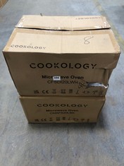 COOKOLOGY 20L MICROWAVE OVEN - MODEL NO. CFSDI20LWH TO INCLUDE COOKOLOGY 20L MICROWAVE OVEN - MODEL NO. CMAFS20LBK