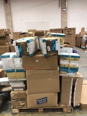 PALLET OF ASSORTED ITEMS TO INCLUDE SEALED AIR A/000 MAIL LITE GOLD 110 X 160MM PADDED ENVELOPES (KERBSIDE PALLET DELIVERY)