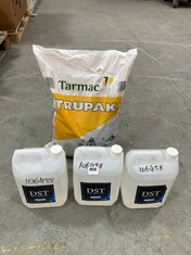 3 X DST ANTI-BACTERIAL HAND GEL 5L TO INCLUDE TARMAC TRUPAK WINTER GRIT (COLLECTION ONLY)