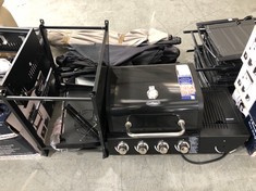 UNIFLAME 4 BURNER GAS GRILL WITH SIDE BURNER - RRP £179