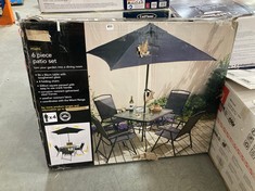 MIAMI 6 PIECE PATIO FURNITURE SET - RRP £179