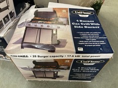 UNIFLAME 4 BURNER PROPANE GAS GRILL WITH SIDE BURNER - RRP £125