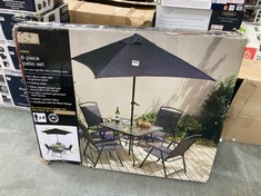 MIAMI 6 PIECE PATIO FURNITURE SET - RRP £179