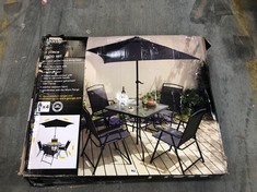 MIAMI 6 PIECE PATIO FURNITURE SET - RRP £179