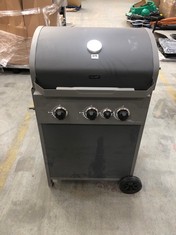 HALMO 4 BURNER GAS GRILL IN DARK GREY