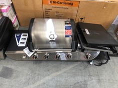 UNIFLAME 4 BURNER PROPANE GAS GRILL WITH SIDE BURNER - RRP £125