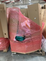 PALLET OF ASSORTED ITEMS TO INCLUDE FOLDABLE FOAM YOGA MAT (KERBSIDE PALLET DELIVERY)