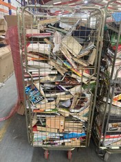 CAGE OF ASSORTED BOOKS TO INCLUDE COGNITIVE PSYCHOLOGY BY MICHAEL W. EYSENCK (KERBSIDE PALLET DELIVERY)