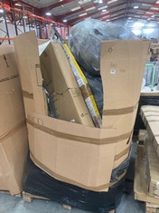 PALLET OF ASSORTED ITEMS TO INCLUDE VOUNOT CLOTH DRYER WOODEN STYLE (KERBSIDE PALLET DELIVERY)