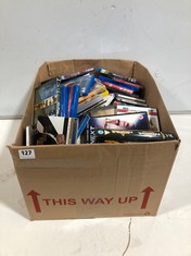 BOX OF ASSORTED DVD'S/CD'S TO INCLUDE NEXT DVD(18+ PROOF OF ID)