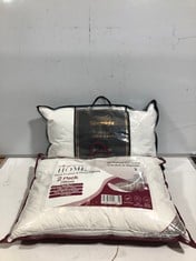 SILENTNIGHT HUNGARIAN GOOSE DOWN PILLOW TO INCLUDE HOME DUCK FEATHER & DOWN PILLOWS - PACK OS 2