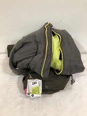 MOUNTAIN WAREHOUSE FELL 3-IN-1 JACKET - KHAKI SIZE XS TO INCLUDE IETS FRANS WOMEN'S JACKET IN GREY SIZE L