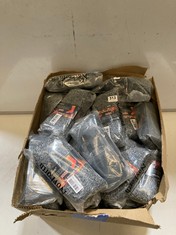 41 X NOVFORTH THERMAL SOCKS - DARK GREY AND BLACK - SIZE L