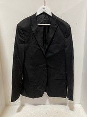 CELIO CLUB MEN'S SUIT JACKET IN BLACK SIZE UK 116 - RRP £100